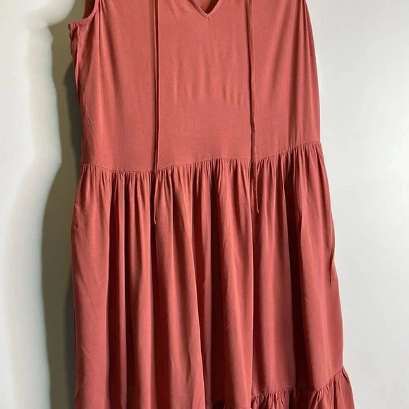 Treasure & Bond Brown Summer Dress - Picture 5 of 10